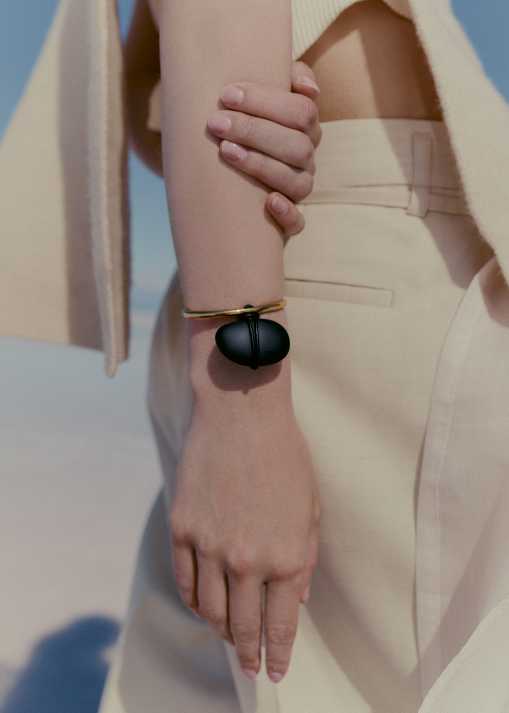 Téré Cuff - Black Marble