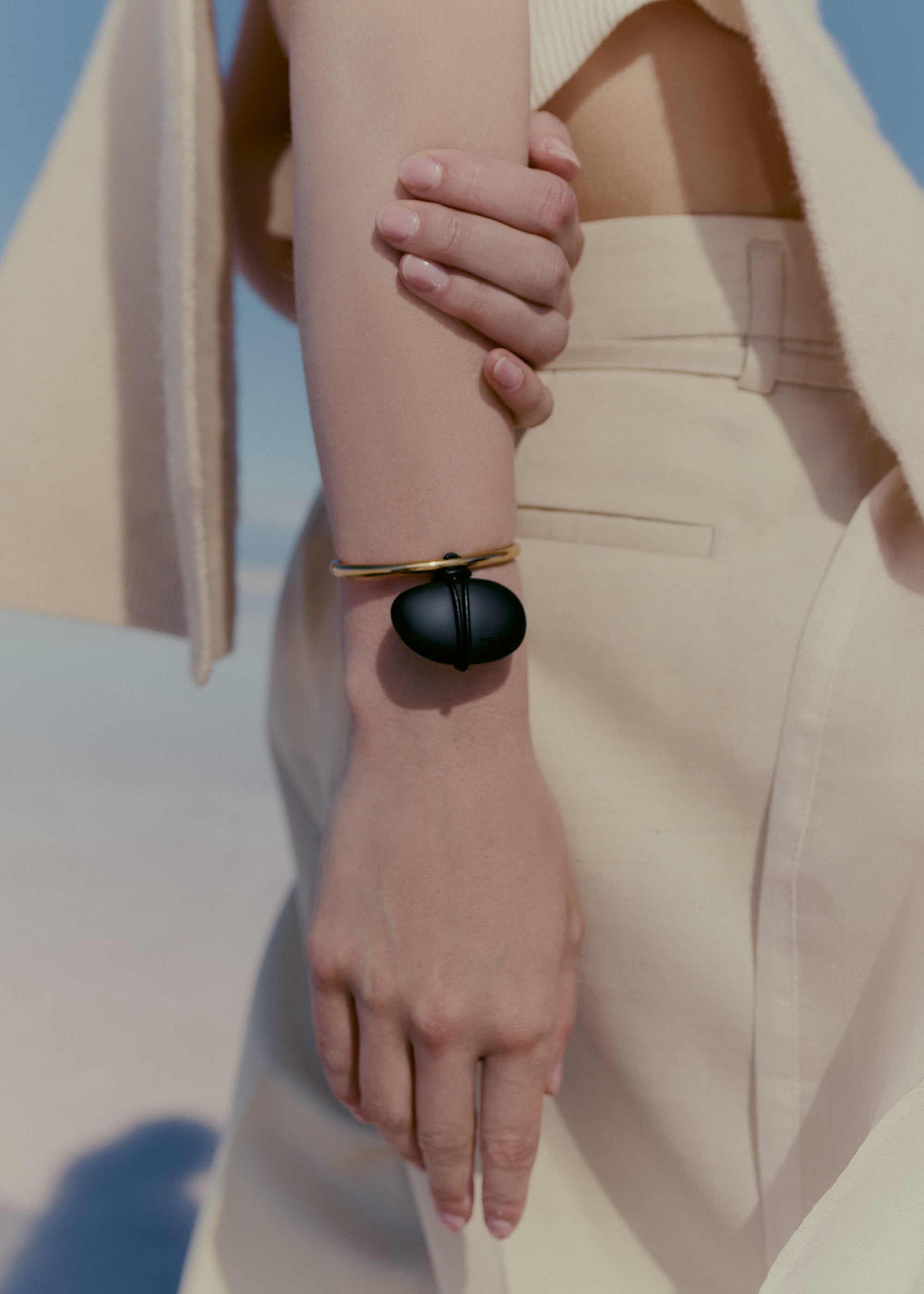 Téré Cuff - Black Marble