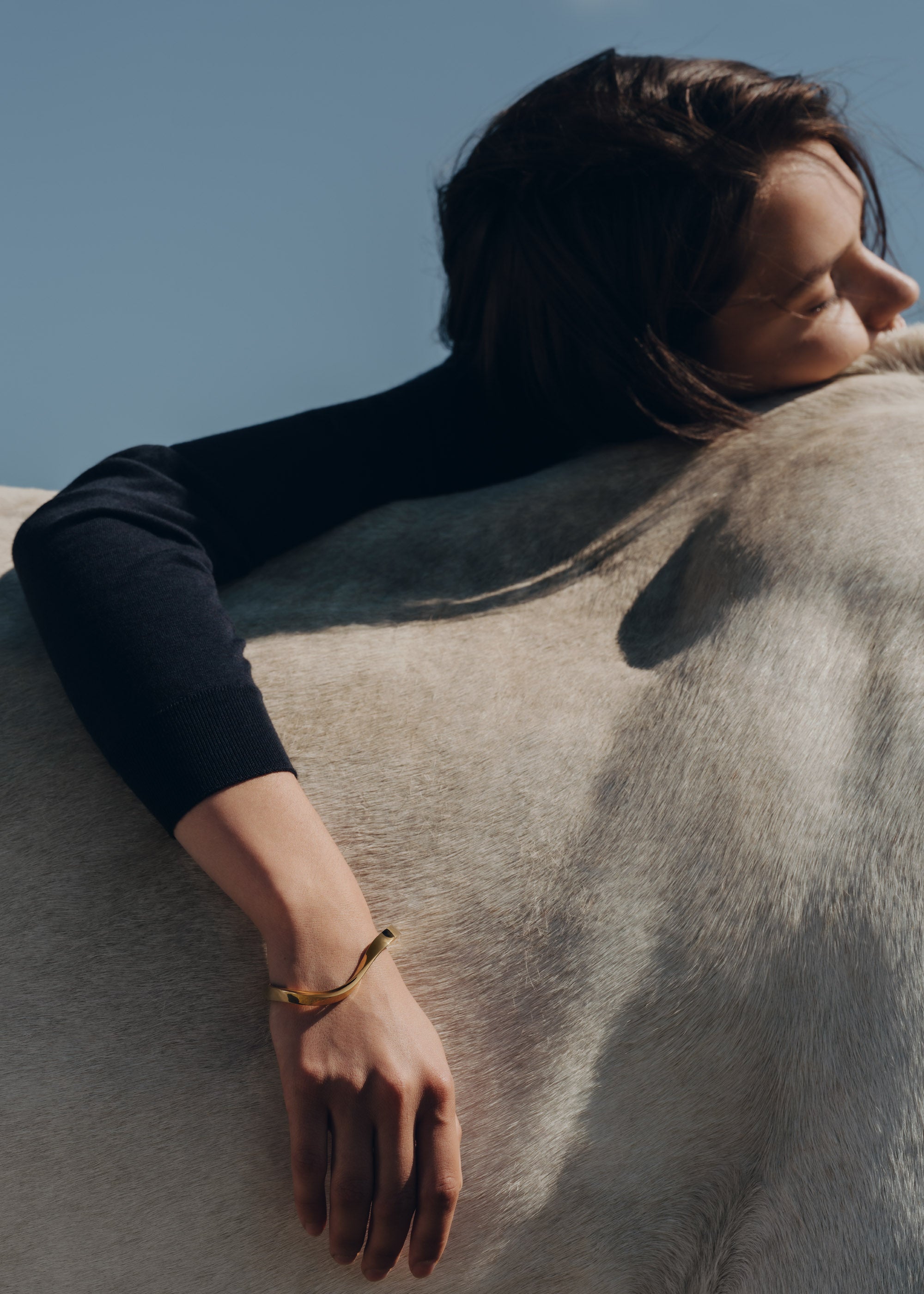 Éole Bangle - 24 carat gold-gilded