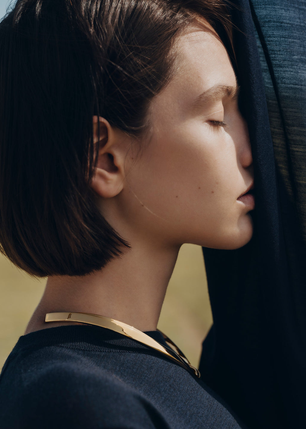 Éole Necklace - 24 carat gold-gilded