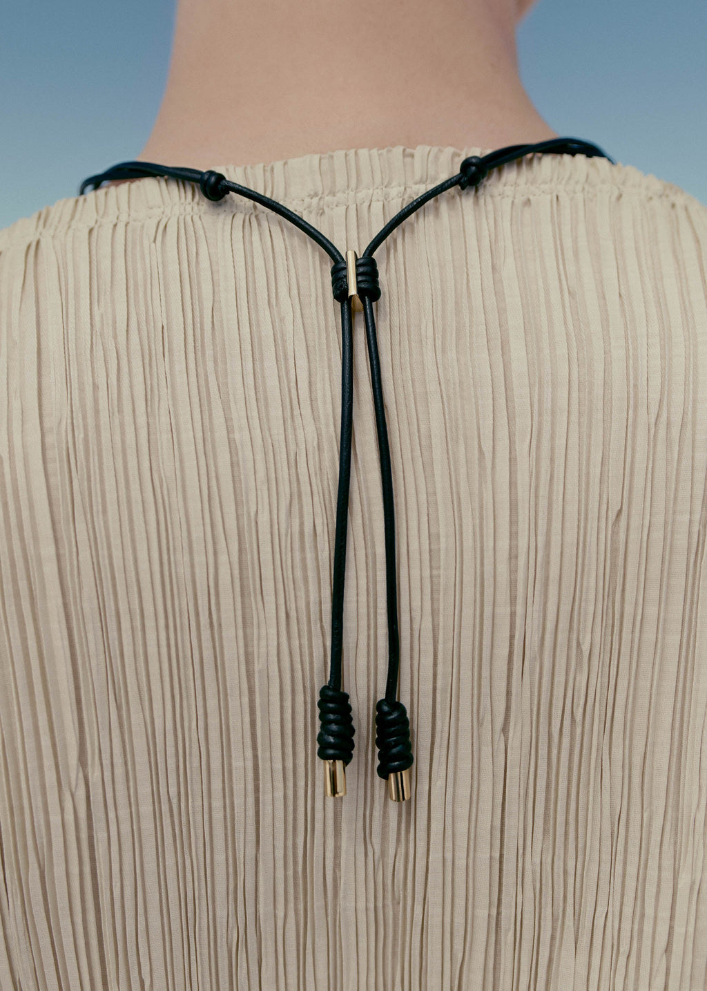 Téré Necklace - Black Marble