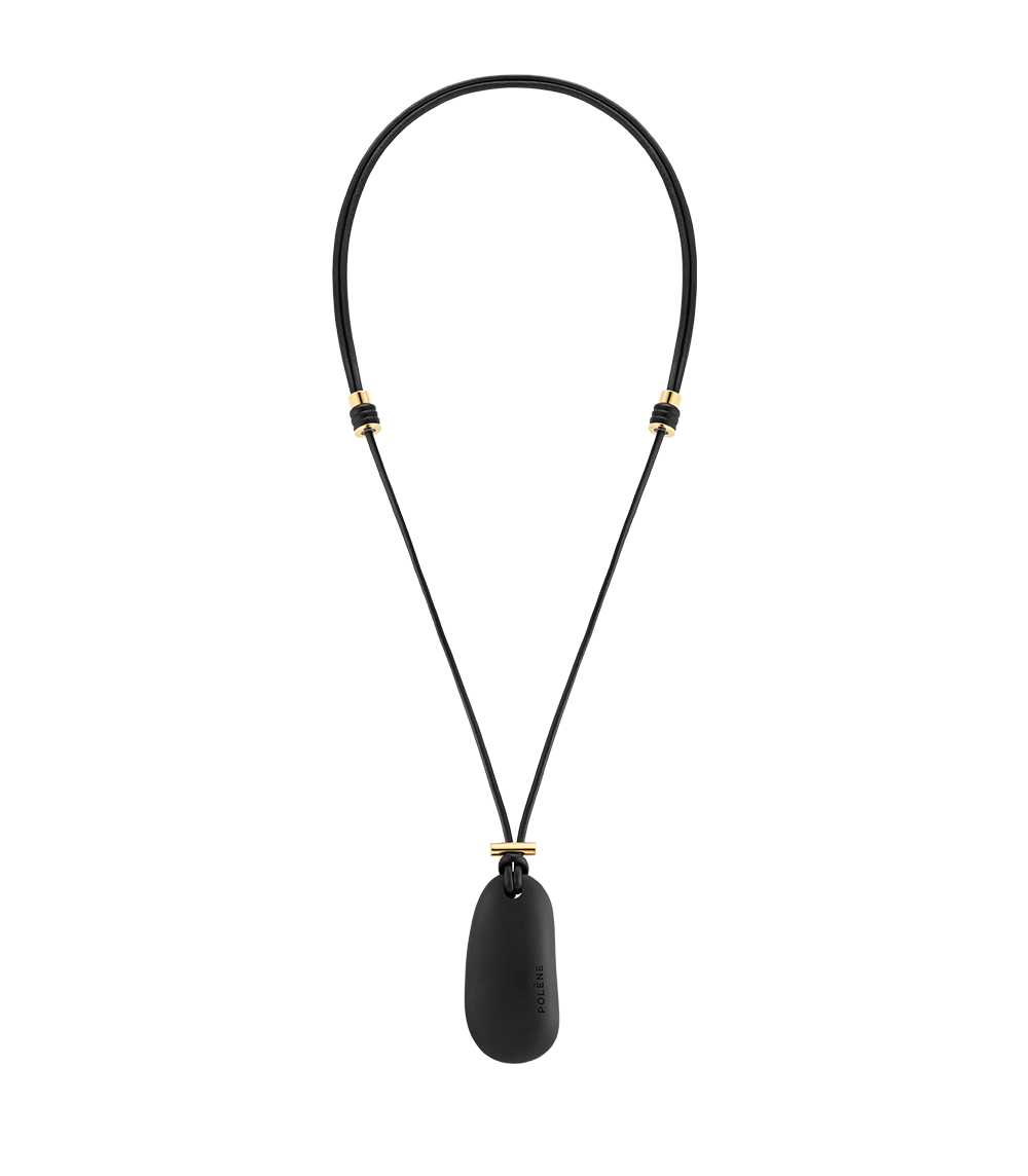 Téré Pendant - Black Marble